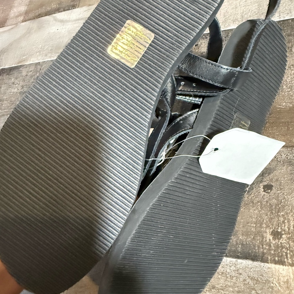 NWT Anthropologie‎ Pilcro Black Sandals- 36 - Picture 4 of 6